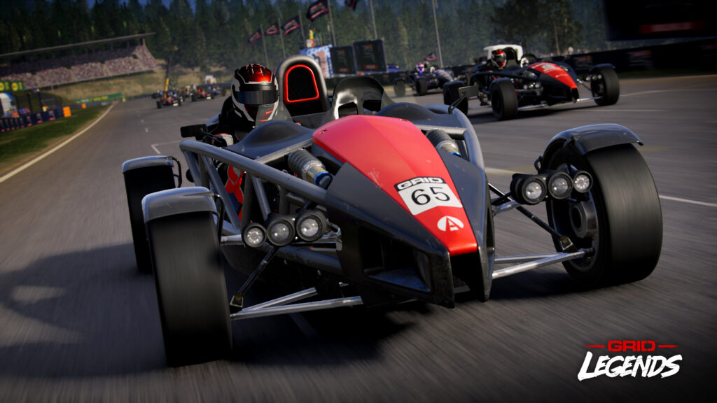 Atom features in GRID Legends game