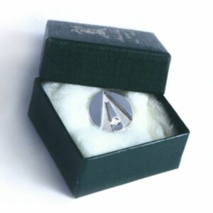 Sterling silver Ariel badge