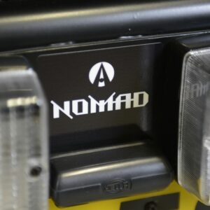 Nomad Numberplate Sticker