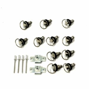 Titanium Studs Body Panel Set