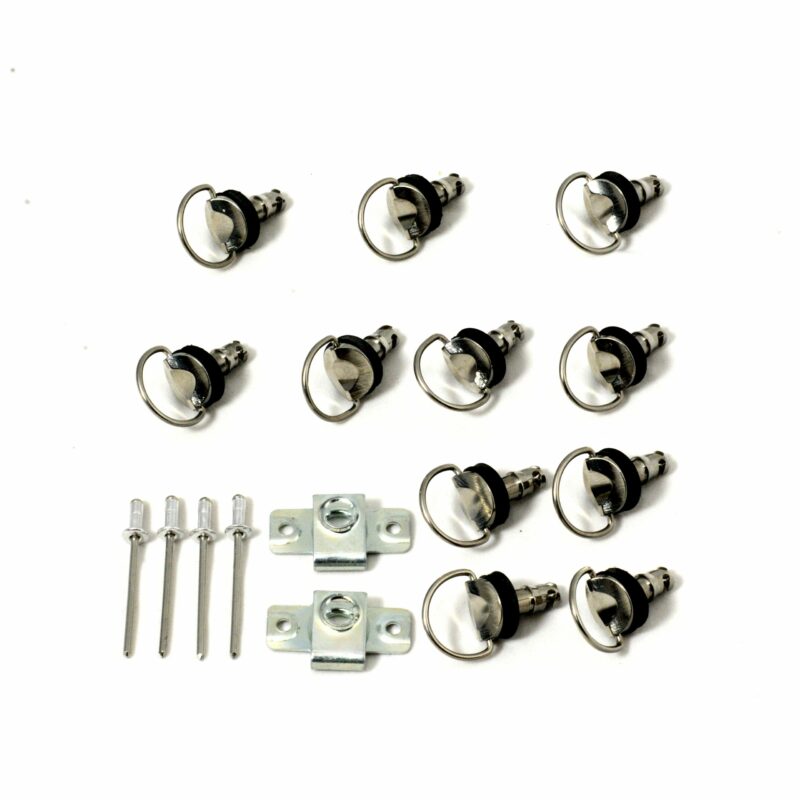 Titanium Studs Body Panel Set