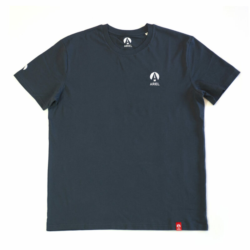 Ariel Embroidered T Shirt - Ink