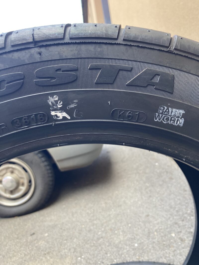 Item #15 Pair Kumho V70A K61 (Medium Compound) - 245/45 R16 94W - Image 2